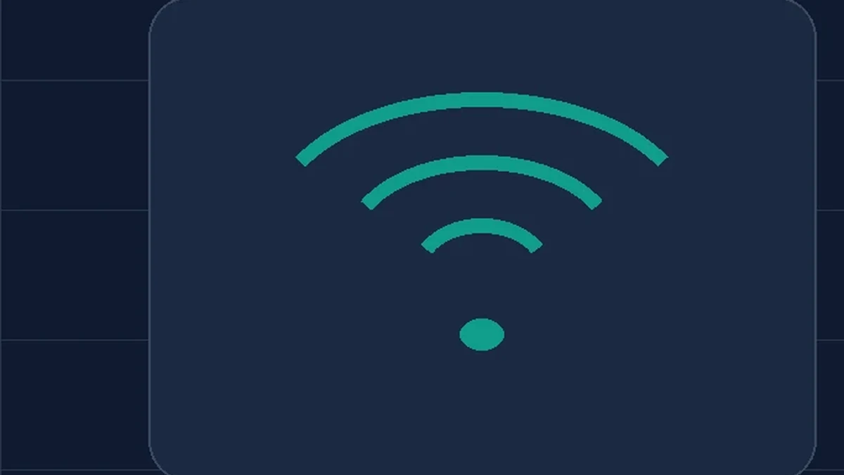 Ilustración de Wi‑Fi conectado pero sin Internet en Windows
